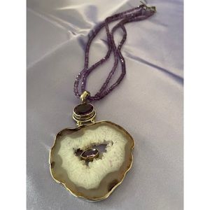 Amethyst necklace